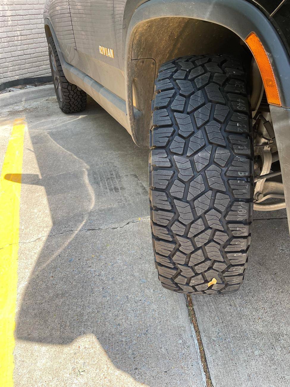 Ford F-150 Lightning Just installed the recently launched Pirelli Scorpion XTM All-Terrain Tire with gas and EV variants. 34" Tires on 20" wheels. IMG_4419