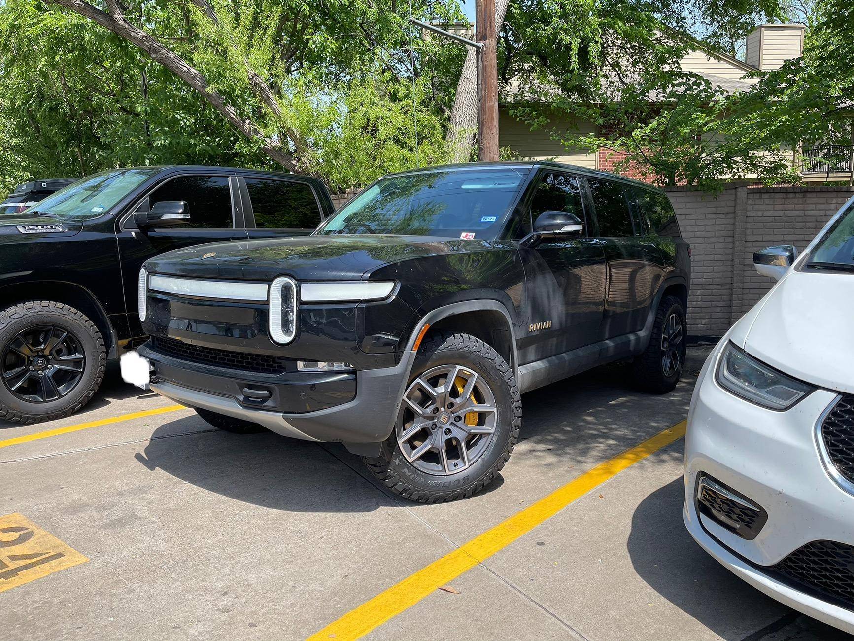 Ford F-150 Lightning Just installed the recently launched Pirelli Scorpion XTM All-Terrain Tire with gas and EV variants. 34" Tires on 20" wheels. IMG_4415