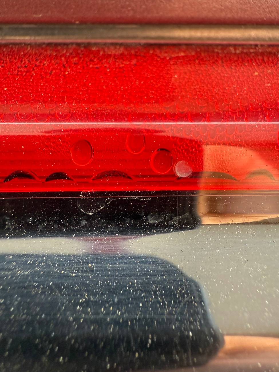 Ford F-150 Lightning Tailgate light leaking after recall IMG_3853