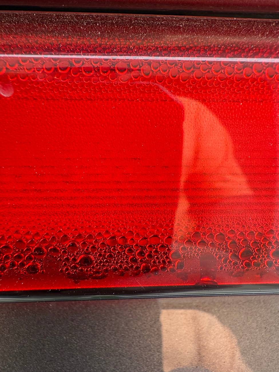 Ford F-150 Lightning Tailgate light leaking after recall IMG_3854