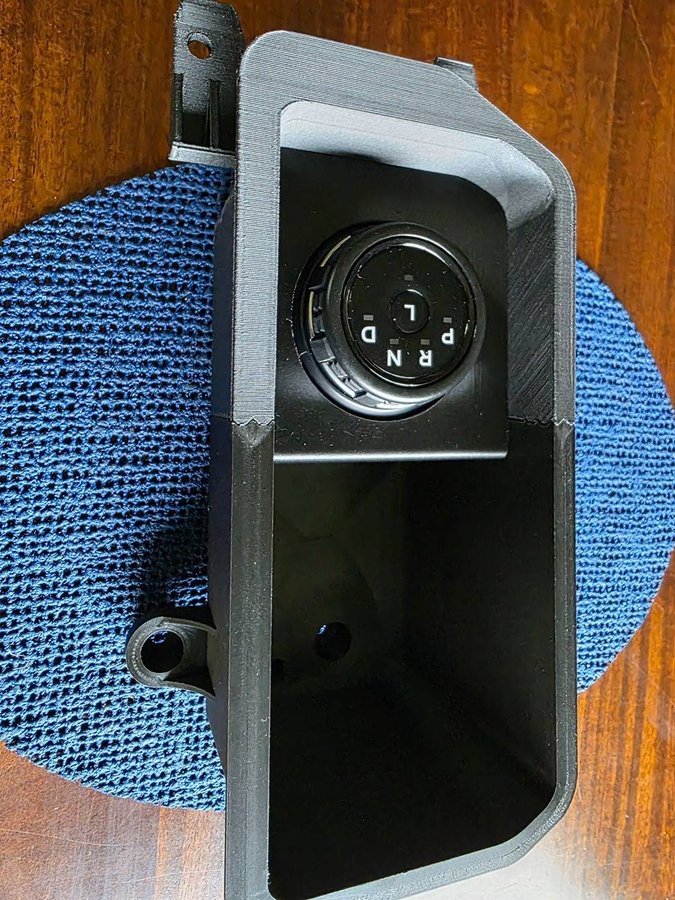 Ford F-150 Lightning Stick to Rotary Shift Knob Conversion w/ 3D Printed Rotary Shifter Holder 20250420_081333