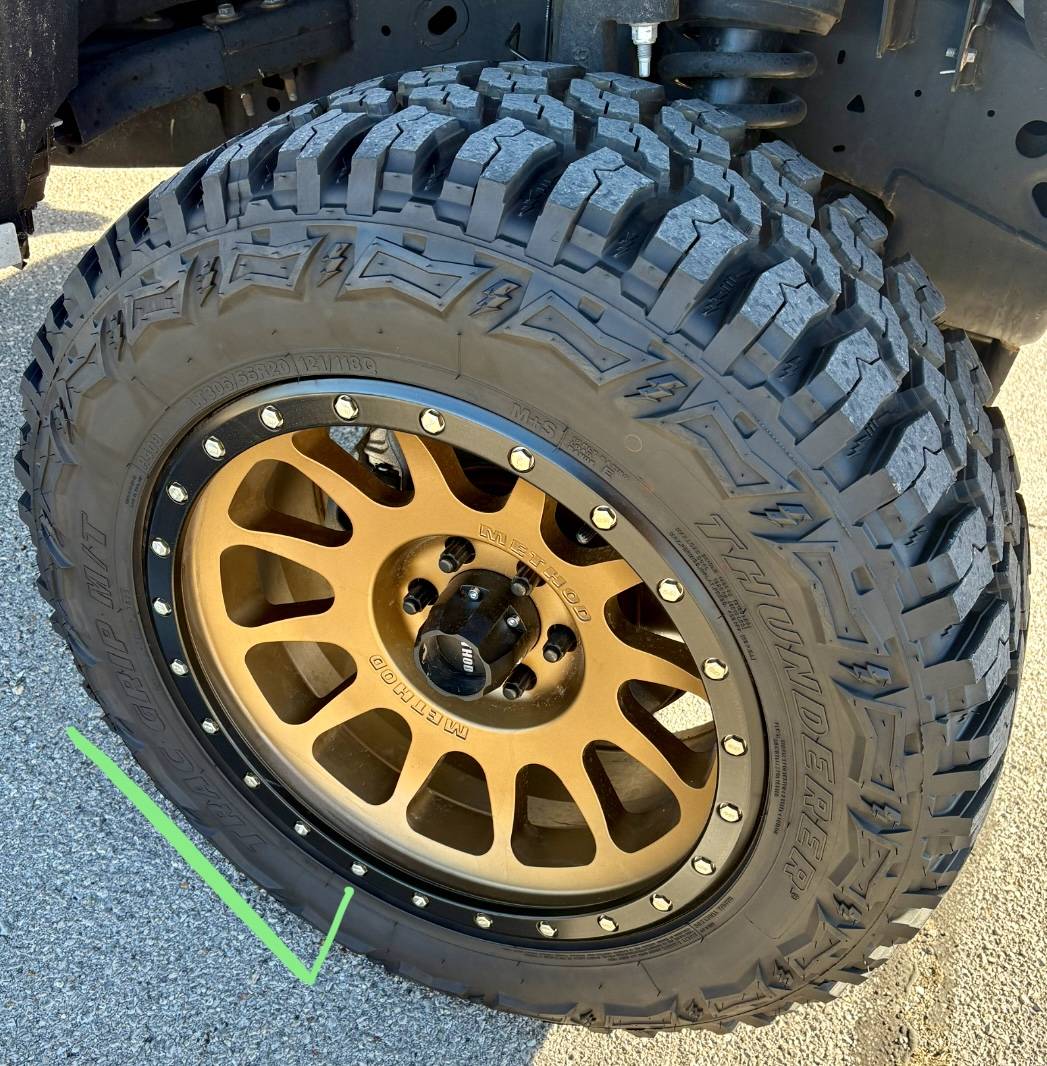 Ford F-150 Lightning Rough Country 3" level on Toyo AT3 EV tires 1745328364060-cn