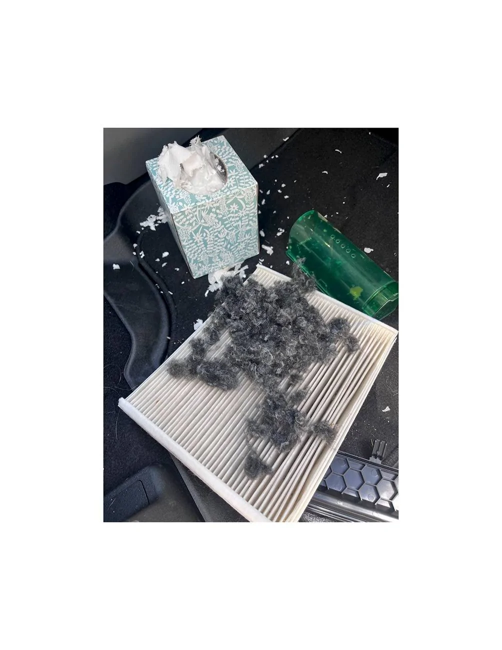 Ford F-150 Lightning Air filter change and debris Filter