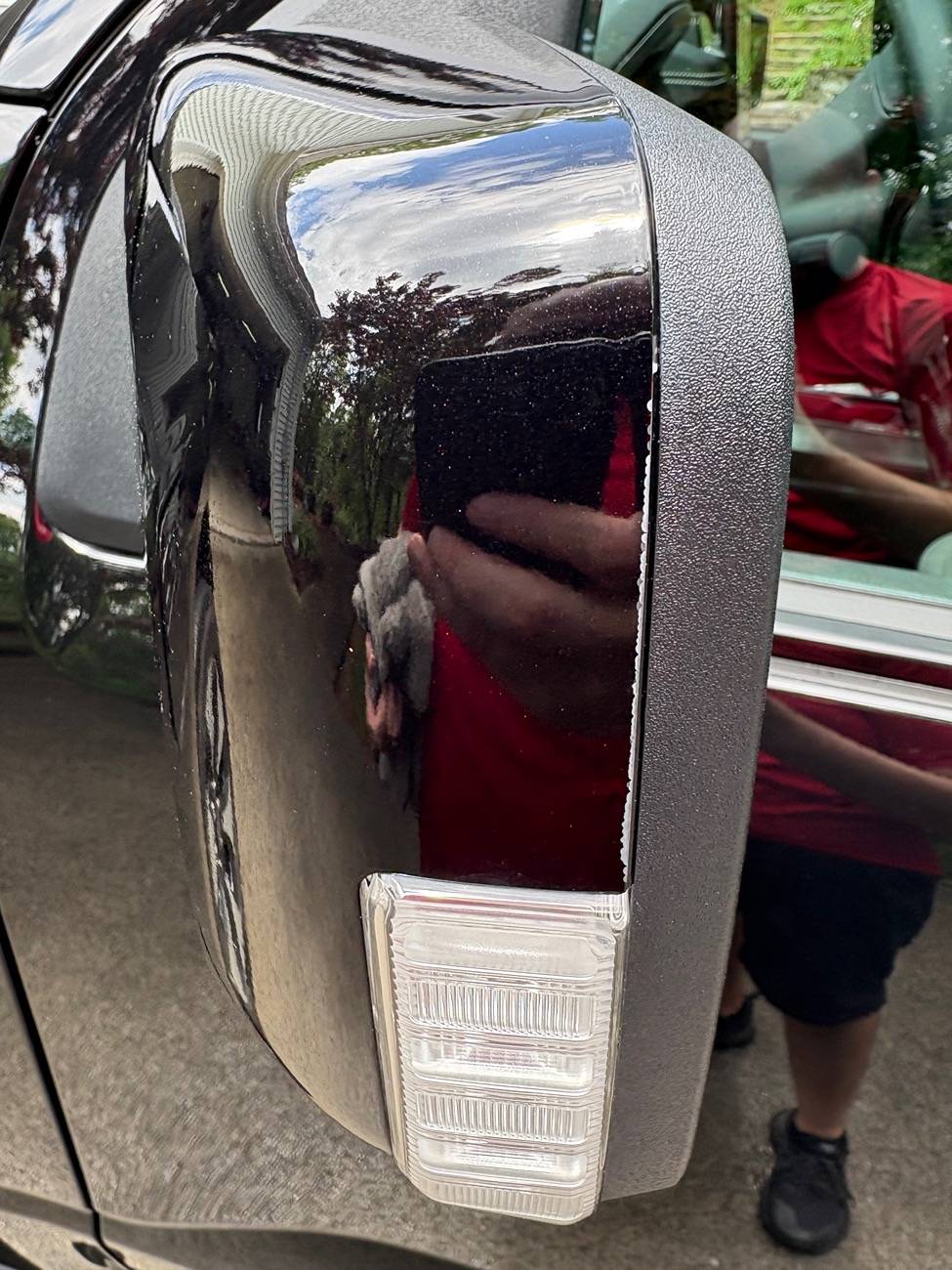 Ford F-150 Lightning Paint on mirrors and grill flaking IMG_0888