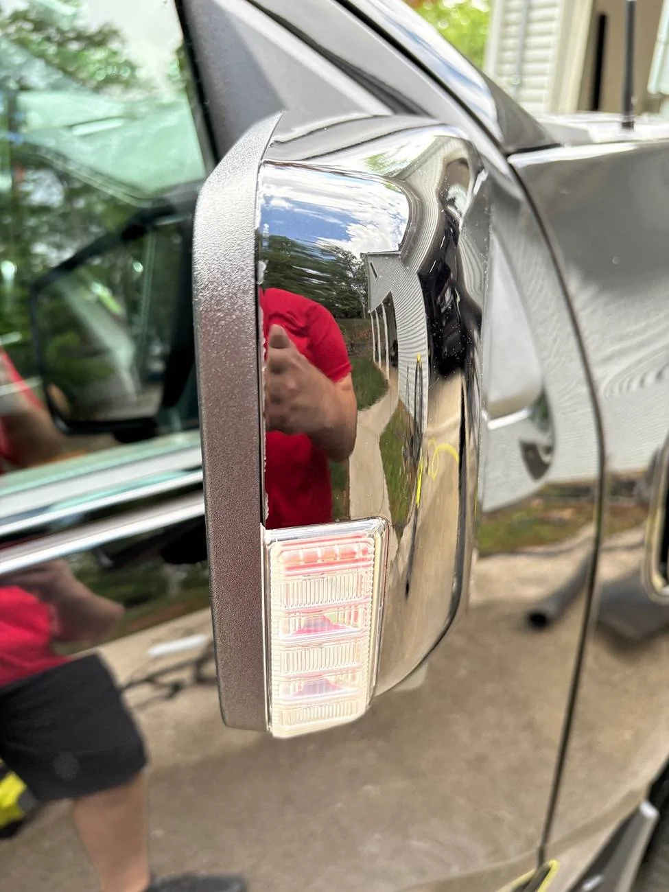 Ford F-150 Lightning Paint on mirrors and grill flaking IMG_0889