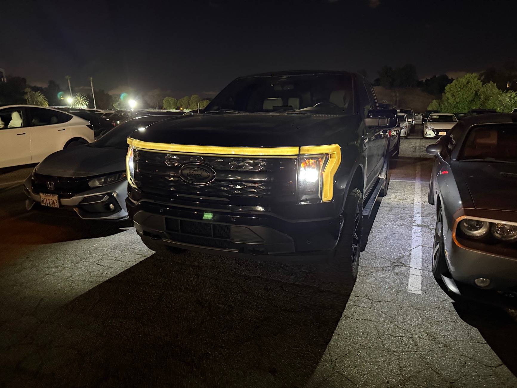 Ford F-150 Lightning Leveling Kit, Tires, Wheels, Smoked Lights and More on my Lightning Platinum IMG_1421