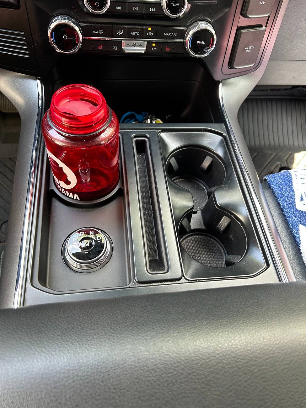 Ford F-150 Lightning Stick to Rotary Shift Knob Conversion w/ 3D Printed Rotary Shifter Holder IMG_1747