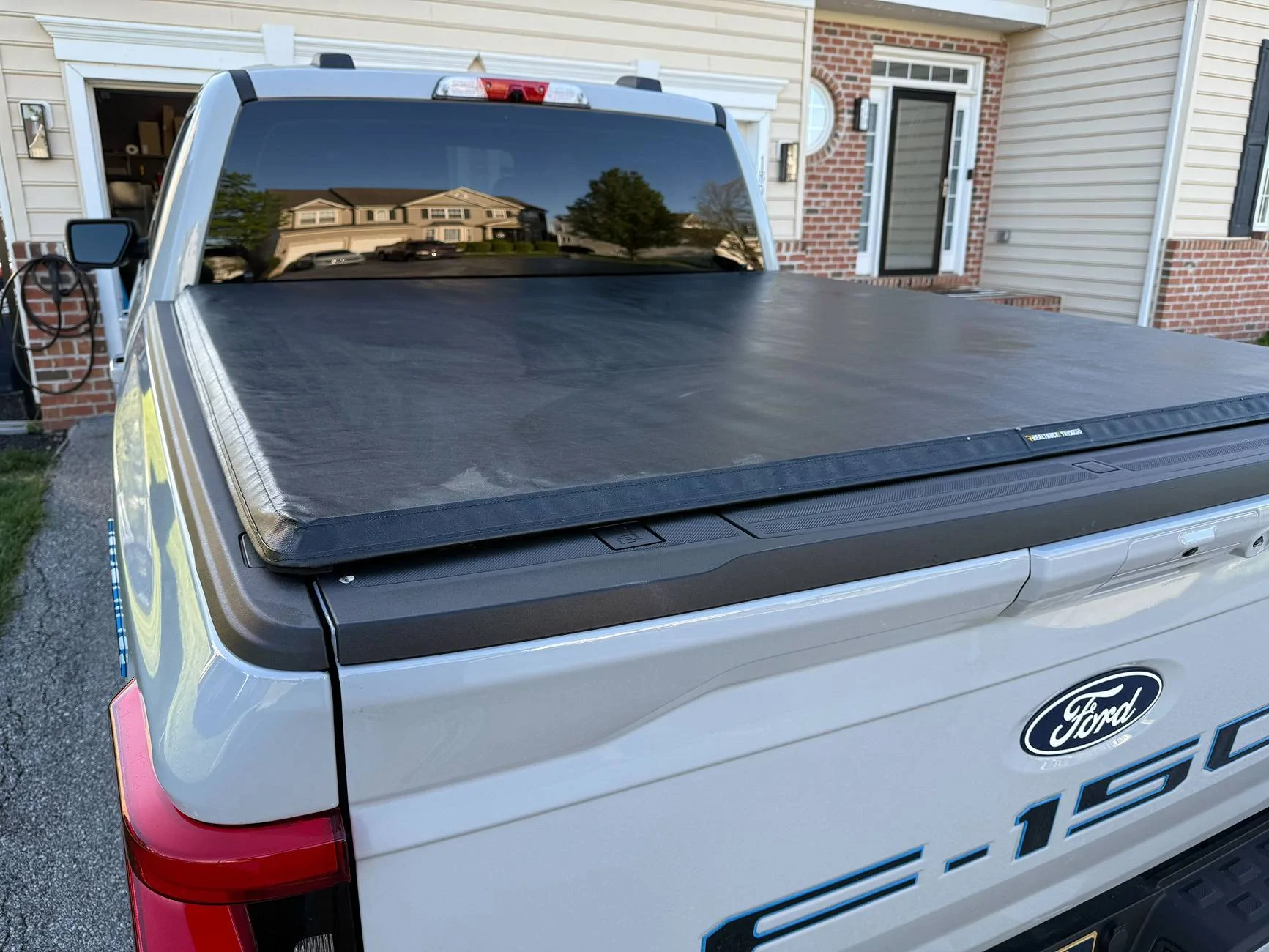 Ford F-150 Lightning RealTruck TruXedo TruXport Soft Roll Up Truck Bed Tonneau Cover IMG_4680