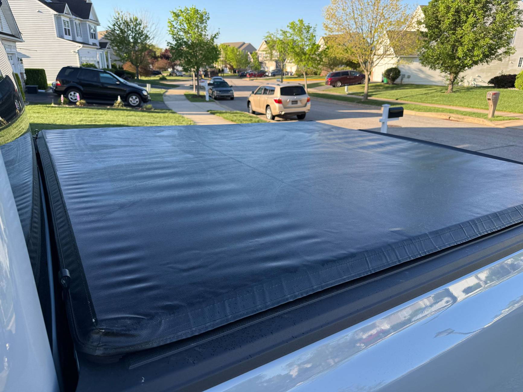 Ford F-150 Lightning RealTruck TruXedo TruXport Soft Roll Up Truck Bed Tonneau Cover IMG_4679