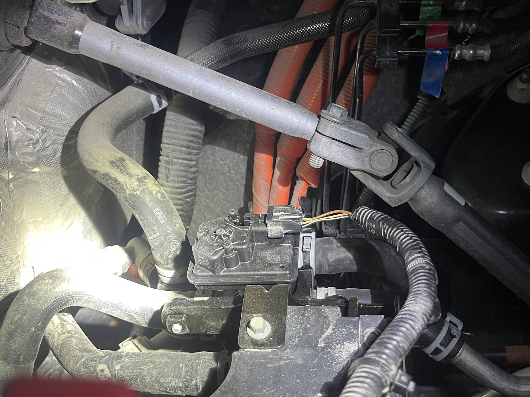Ford F-150 Lightning Ticking from 12v battery compartment IMG_6254