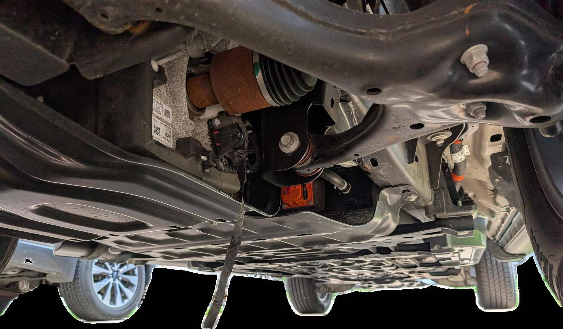 Ford F-150 Lightning 24 Flash Fabric Tape Underside Hanging Down 1746567623816-1r