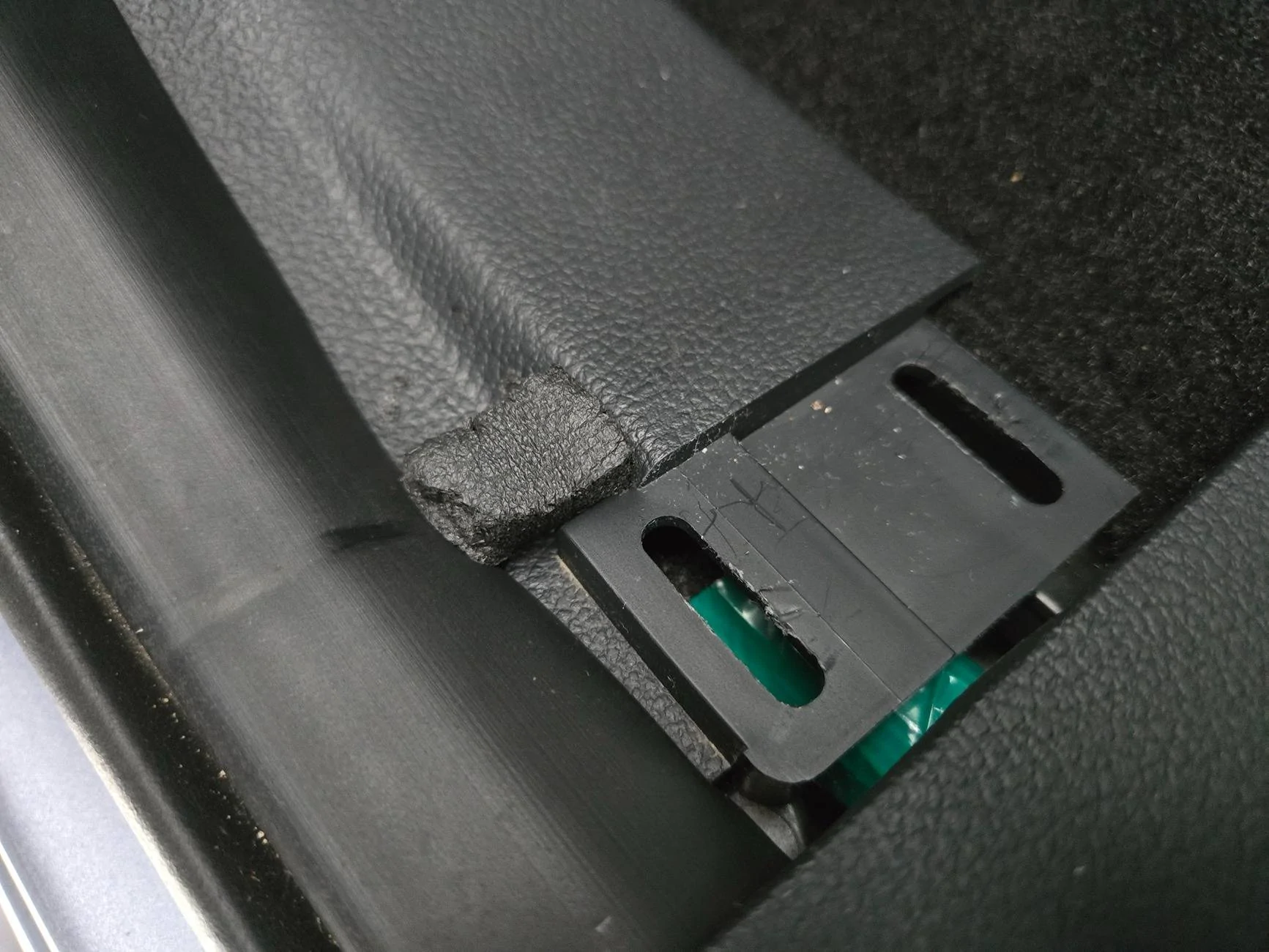 Ford F-150 Lightning PSA: Check under your door sill trim if you live in the rust belt!! 20250427_160030