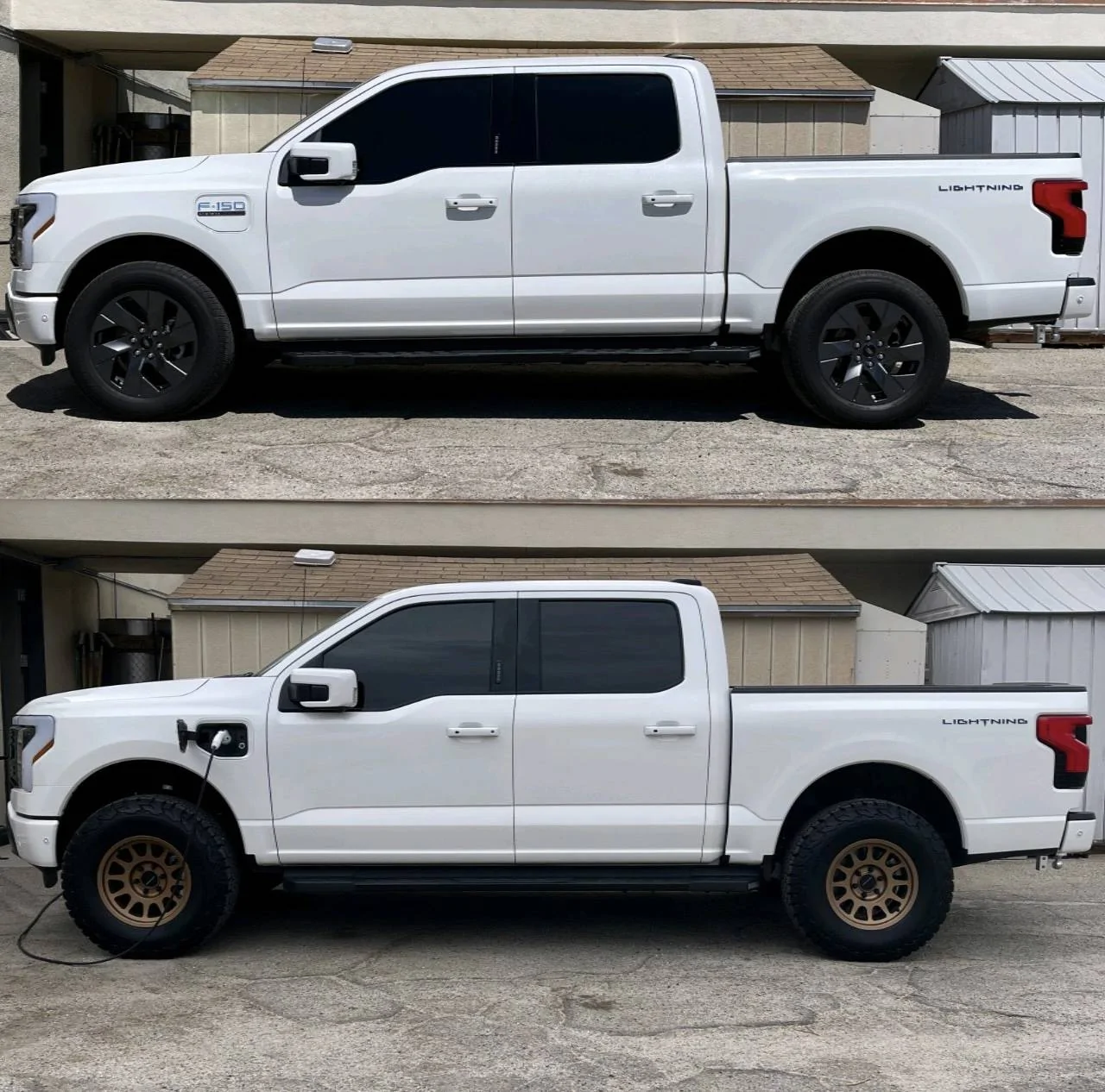 Ford F-150 Lightning Leveled Lightnings ? Anybody got before and after pics? cameraRollTempImag