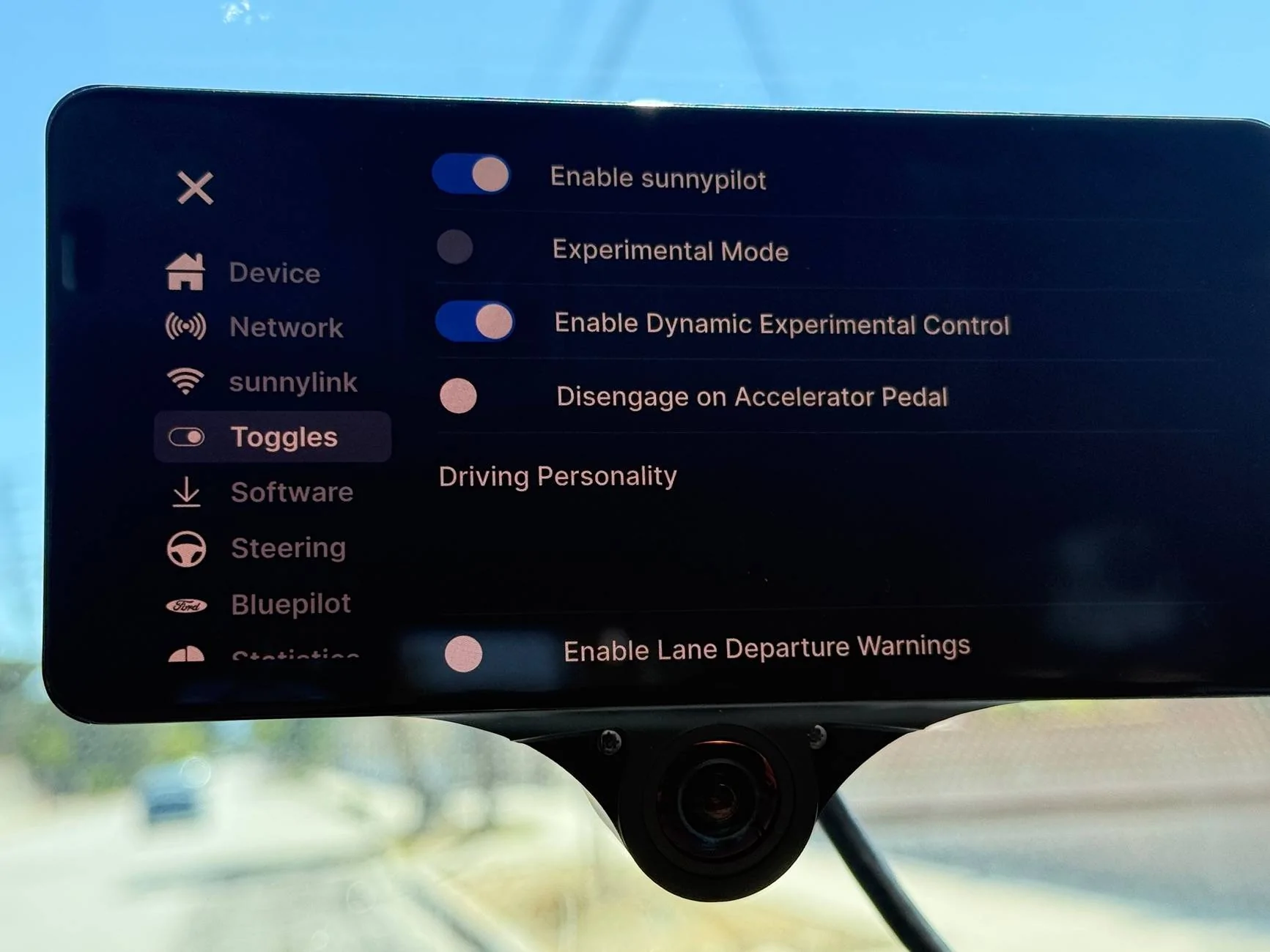Ford F-150 Lightning Comma AI self driver assistant IMG_1083