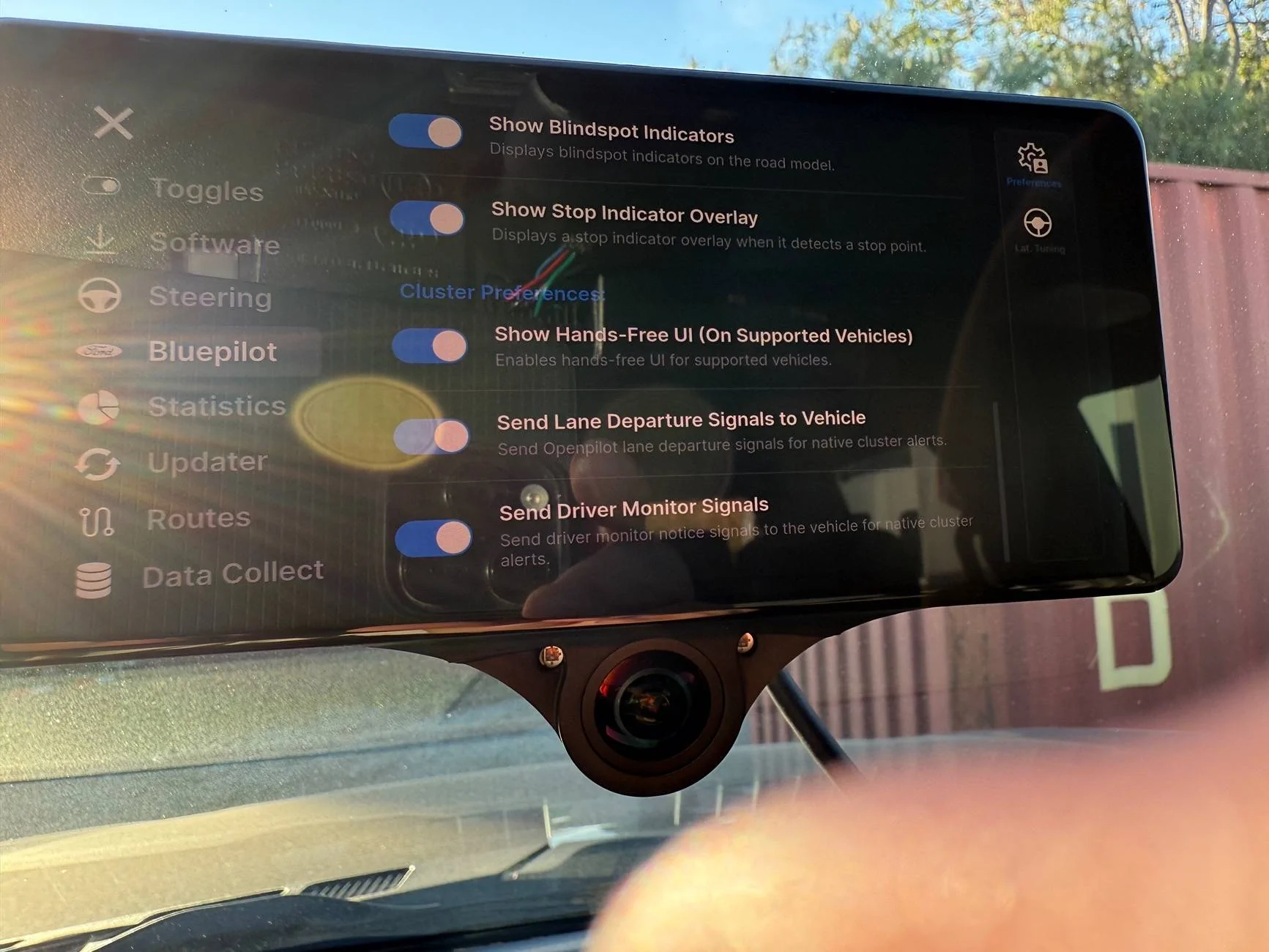 Ford F-150 Lightning Comma AI self driver assistant IMG_1094