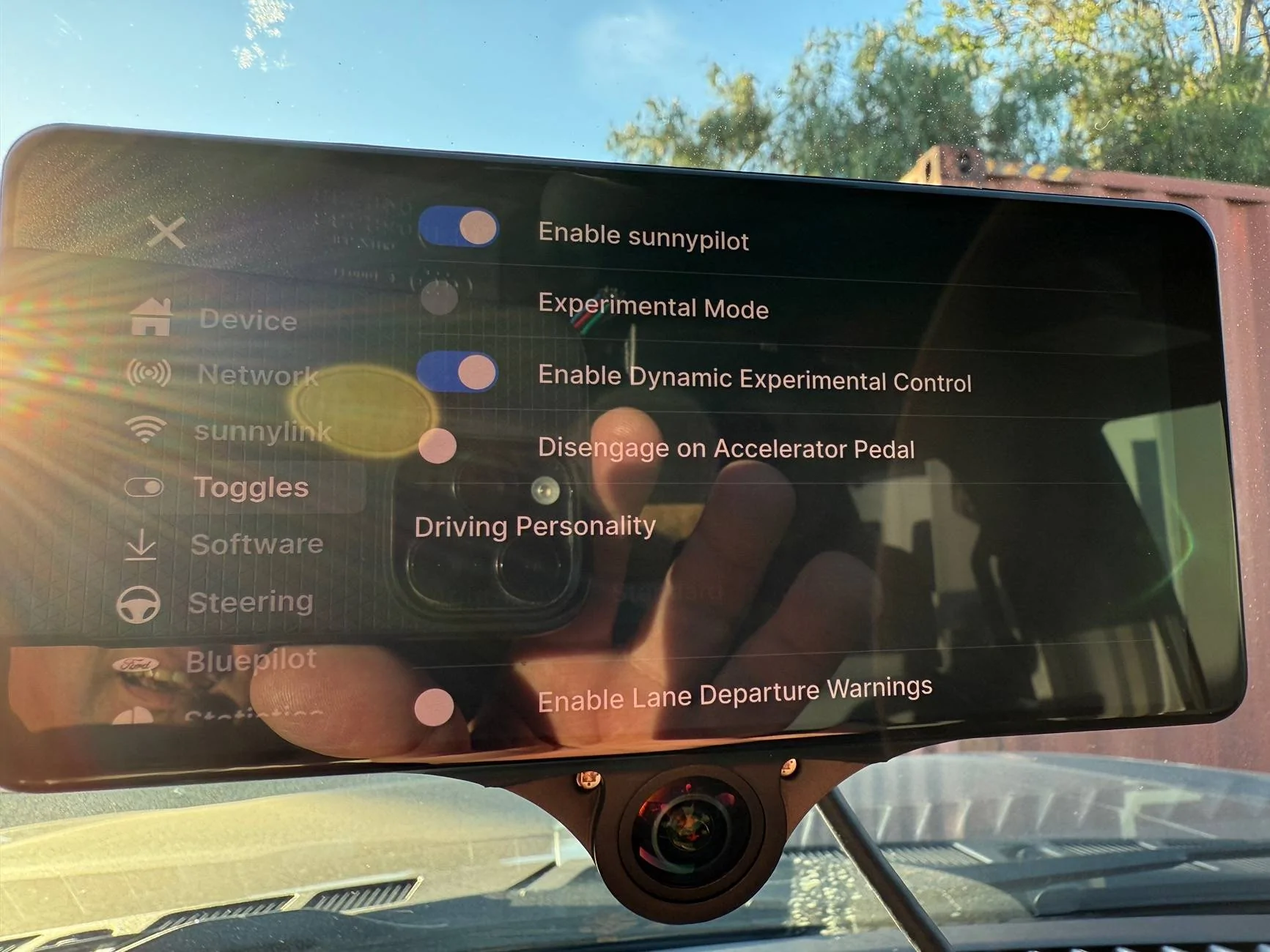 Ford F-150 Lightning Comma AI self driver assistant IMG_1089