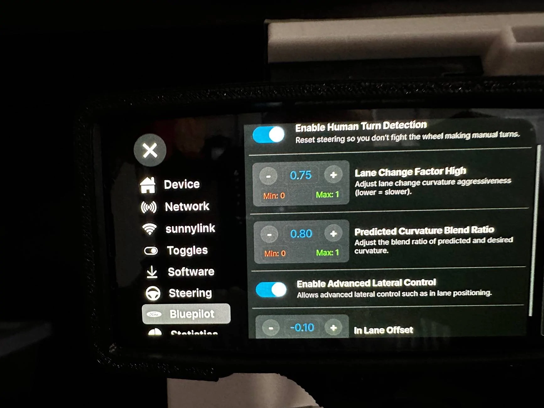 Ford F-150 Lightning Comma AI self driver assistant IMG_3684