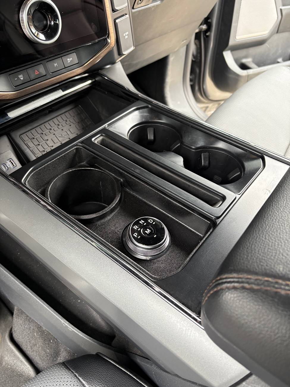 Ford F-150 Lightning Stick to Rotary Shift Knob Conversion w/ 3D Printed Rotary Shifter Holder IMG_0302