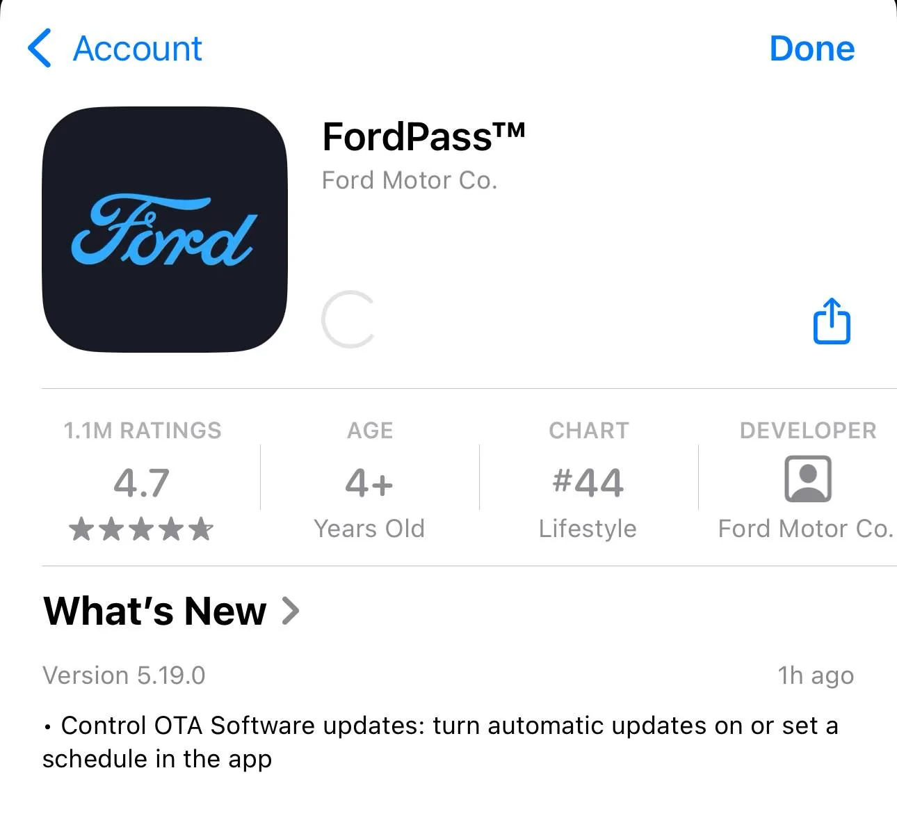 Ford F-150 Lightning FordPass 5.19.0 iOS & Android IMG_3241