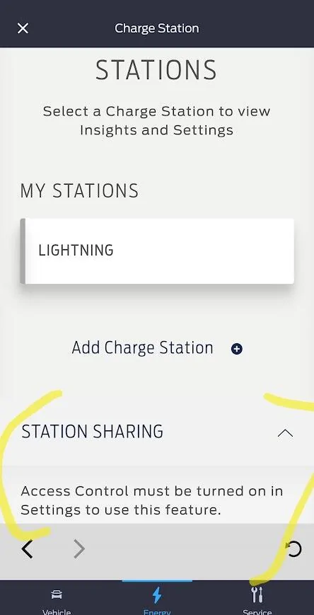 Ford F-150 Lightning Using app to turn on/off Ford Level 2 Pro charging station 1747190262404-5t