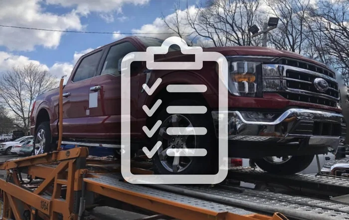 Delivery Inspection Check List