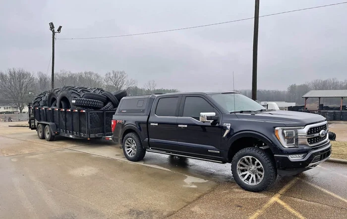 Extreme towing test with 2021 F-150 PowerBoost @ 10% over capacity