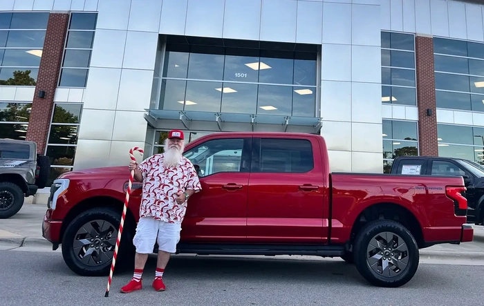 Santa got a new sleigh