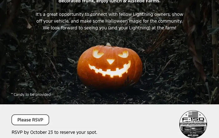 Lightning Club Annual Event hosted by Tom Moloughney & Ford (Oct 25) - Chester, NJ