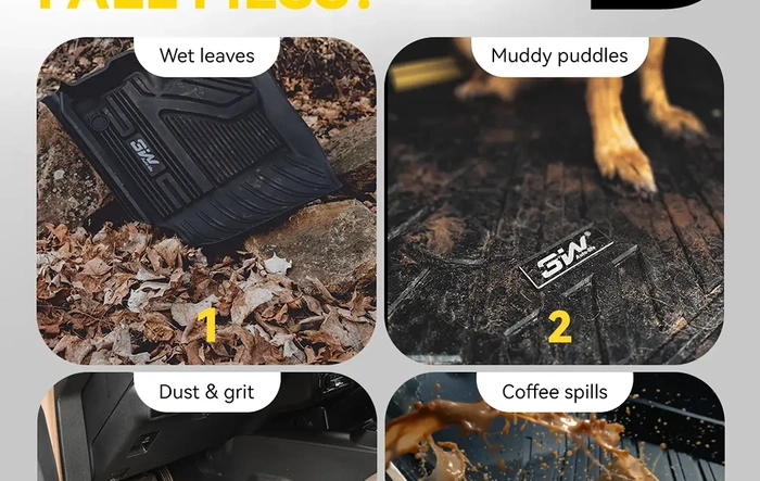 Fall Mess Check-In (3W Liners Mats Giveaway)