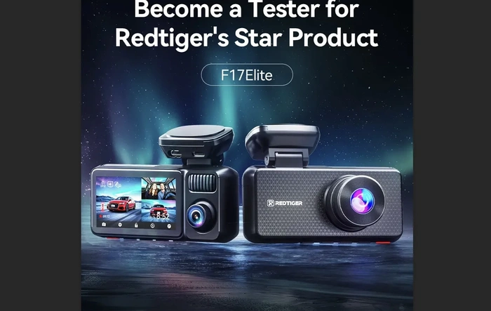 Cyber Monday Surprise: Test the CES-Nominated F17 Elite Dashcam for Free!