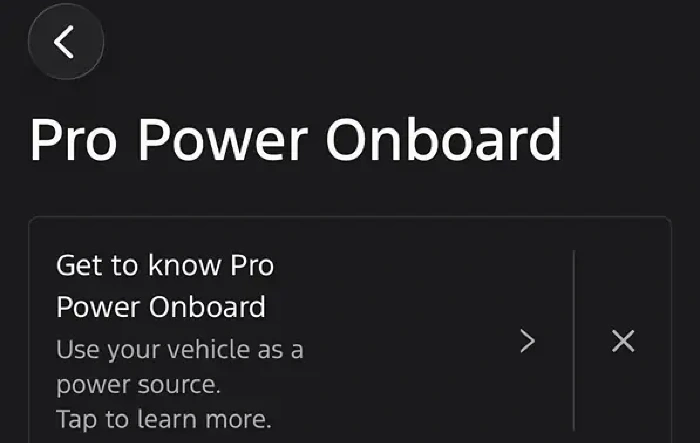 Pro Power Onboard now available on FordPass app