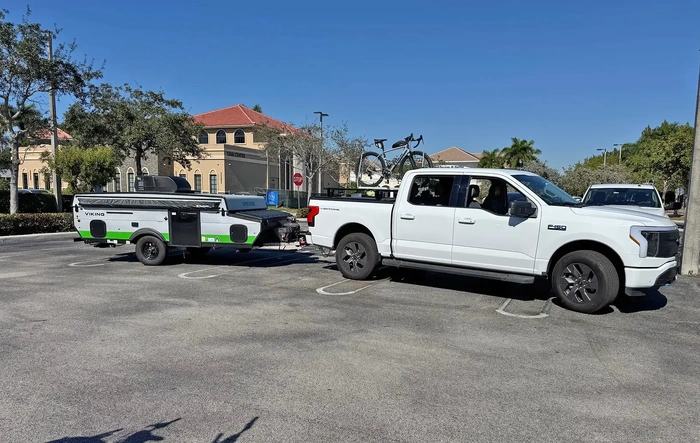 First tow w/ pop up camper (2025 Lightning Flash)