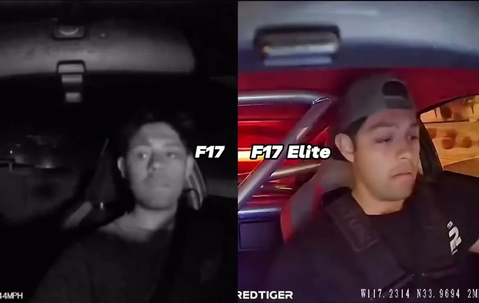 This Is How F17 Elite Delivers Color Video at Night (Short Video)