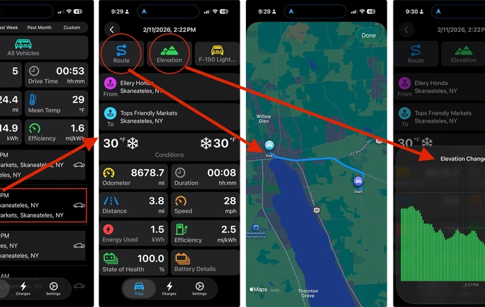 Pankuzu (Breadcrumbs): trip & charging data recording app for your F-150 Lightning