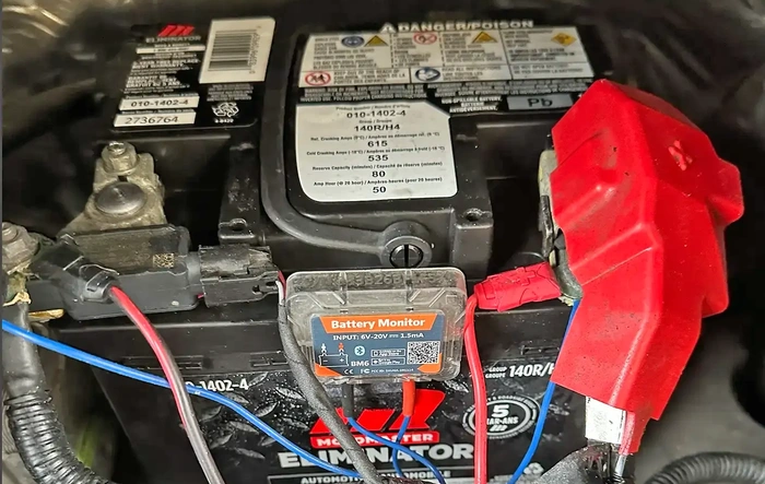12V Battery replacement with H4
