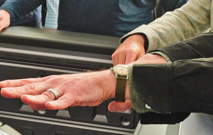 Ford Midsize EV (Ranchero) Pickup - First Look at Bed / Bed Rails