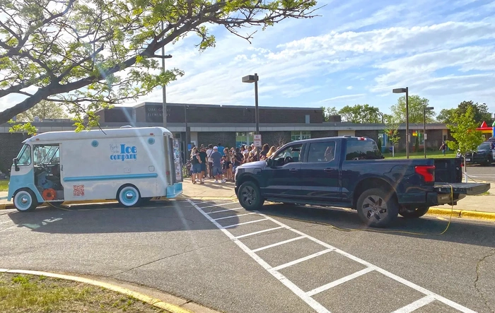 Lightning saves the day at school carnival