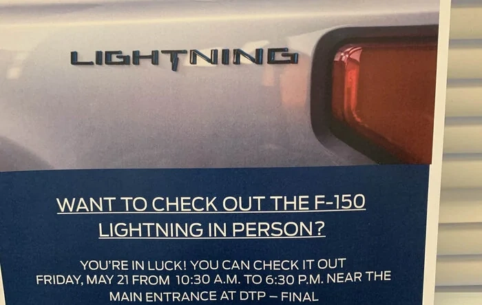 Will have access to F-150 Lightning and some Product Experts. Questions?