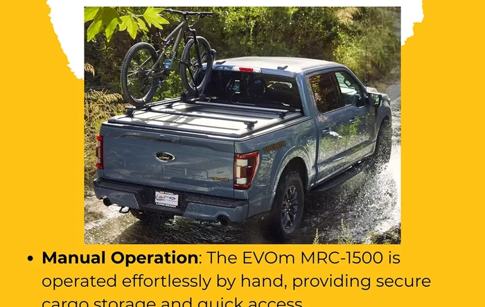 Limited Time Offer: $500 Off EVOm MRC-1500 Manual Retractable Tonneau Cover