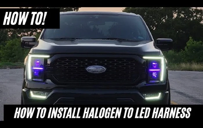 Halogen to LED headlight and foglight HOW TO