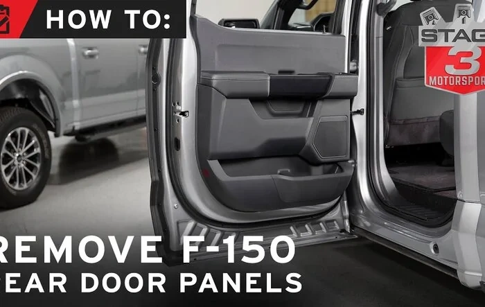 How to Remove 2021 F-150 Rear Door Panels