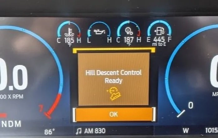 Adding Hill Descent Control to a non-FX4 4WD