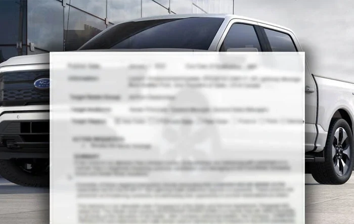 Ford Warns Dealers Against Additional Deposit / Payment Requirements For Lightning Orders. Supports No-Resale Provisions in Purchase Contracts