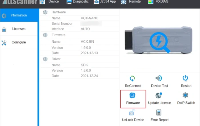 ECU module programming guide using FDRS