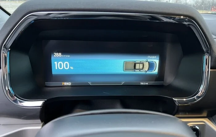 Mike Levine Tweets 100% Charge @ 288 miles